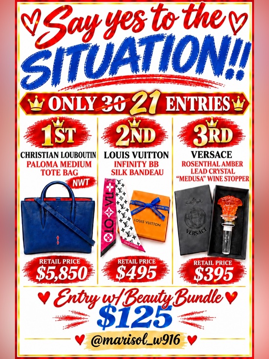 Christian Louboutin Handbags - Say yes to the SITUATION!!!!